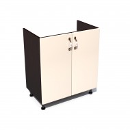 Corp inferior 60 cu 2 usi masca chiuveta Zebra MDF vanilie simplu Corp inferior 60 cu 2 usi masca chiuveta Zebra MDF vanilie simplu